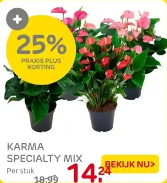 Praxis Karma specialty mix aanbieding