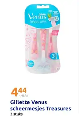Action Gillette Venus scheermesjes Treasures aanbieding