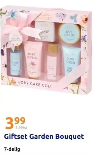 Action Giftset garden bouquet aanbieding
