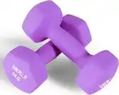 Bol.com db SKILLS 2KG dumbbell set van 2 stuks - gewichten - fitness - sport - sporten - paars aanbieding