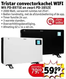 Kruidvat Tristar convectorkachel WIFI aanbieding