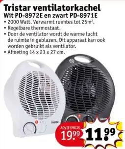 Kruidvat Tristar ventilatorkachel aanbieding