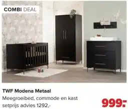 Baby-Dump TWF Modena Metaal aanbieding