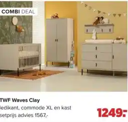 Baby-Dump TWF Waves Clay aanbieding