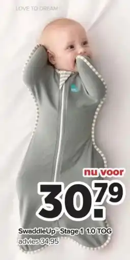 Baby-Dump Swaddle Up Stage 1 1.0 TOG aanbieding