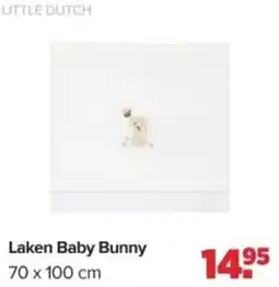 Baby-Dump Laken Baby Bunny aanbieding