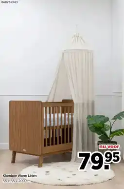 Baby-Dump Klamboe Warm Linen aanbieding
