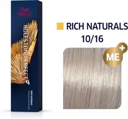 Bol.com Wella Professionals Koleston Perfect Me+ - Haarverf - 10/16 Rich Naturals - 60ml aanbieding