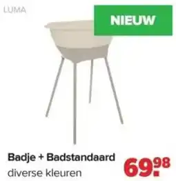 Baby-Dump Badje + Badstandaard aanbieding