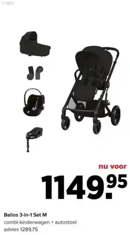 Baby-Dump Balios 3-in-1 Set M aanbieding