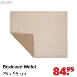 Baby-Dump Boxkleed Wafel aanbieding