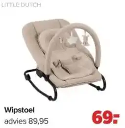 Baby-Dump Wipstoel advies 89,95 aanbieding