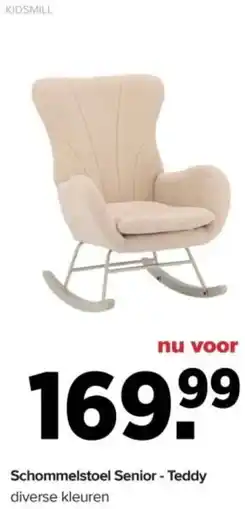 Baby-Dump Schommelstoel Senior - Teddy aanbieding