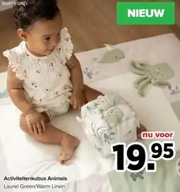 Baby-Dump Activiteitenkubus Animals aanbieding
