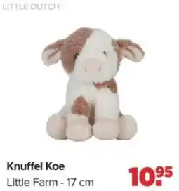 Baby-Dump Knuffel Koe aanbieding