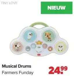 Baby-Dump Musical Drums aanbieding