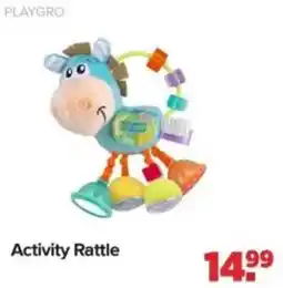 Baby-Dump Activity Rattle aanbieding