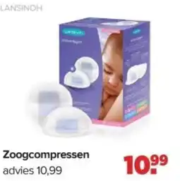 Baby-Dump Zoogcompressen aanbieding