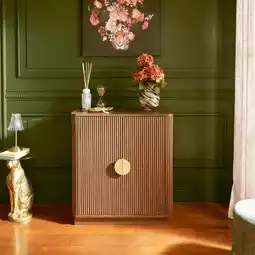 Action Design dressoir - walnoot aanbieding