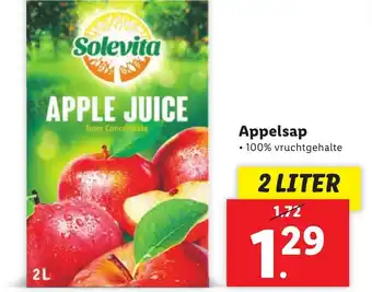 Lidl Appelsap 2 liter aanbieding