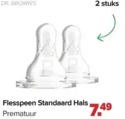 Baby-Dump Flesspeen Standaard Hals aanbieding
