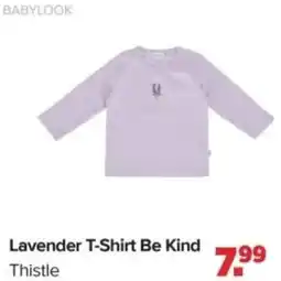 Baby-Dump Lavender T-Shirt Be Kind aanbieding