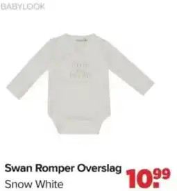 Baby-Dump Swan Romper Overslag aanbieding