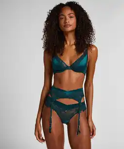 Hunkemoller Hunkemöller Jarretel Julia Groen aanbieding