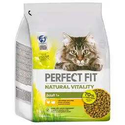 Zooplus 2,4kg Natural Vitality Kip & Kalkoen Perfect Fit Kattenvoer aanbieding