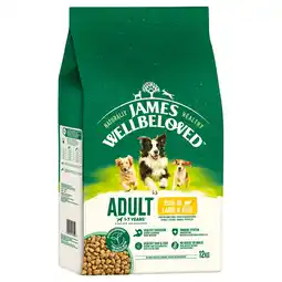 Zooplus James Wellbeloved Adult Dog Hypoallergenic Lam & Rijst - 12 kg aanbieding