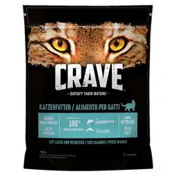 Zooplus Crave Kat Droogvoer Adult met Zalm & Witvis Kattenvoer - 750 g aanbieding
