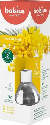 Intratuin Bolsius geurstokjes True Scents Mimosa 60 ml aanbieding