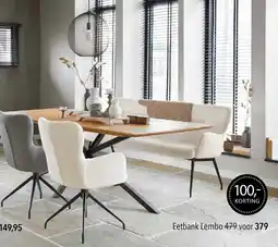 Pronto wonen Eetbank Lembo aanbieding