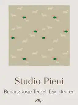 Babypark Studio Pieni Behang Josje Teckel aanbieding