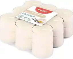 Intratuin Bolsius geurkaars True Scents Vanille crème 6 uur D 3,5 H 1,8 cm 18 stuks aanbieding