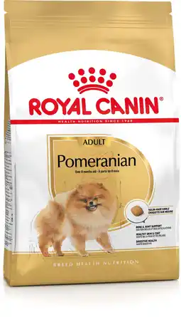 Intratuin Royal Canin hondenbrokken Pomeranian adult 1,5 kg aanbieding