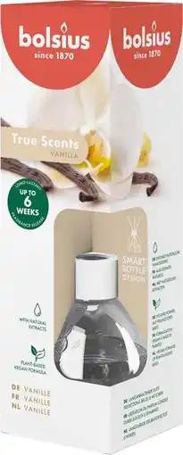 Intratuin Bolsius geurstokjes True Scents Vanilla 60 ml aanbieding