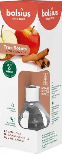 Intratuin Bolsius geurstokjes True Scents Apple Cinnamon 60 ml aanbieding