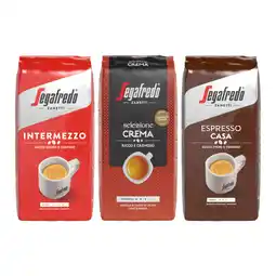 Koffievoordeel.nl Proefpakket Segafredo - Koffiebonen 3 KG aanbieding