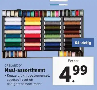 Lidl Naai-assortiment aanbieding