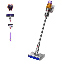 MediaMarkt Dyson V12 Detect Submarine Steelstofzuiger Zilver/geel aanbieding