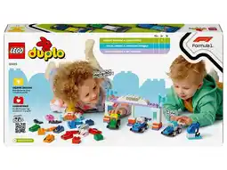 Lidl LEGO DUPLO 10445 F1 team racewagens en coureurs aanbieding