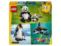 Lidl LEGO Creator 31165 Wilde dieren: pandafamilie aanbieding