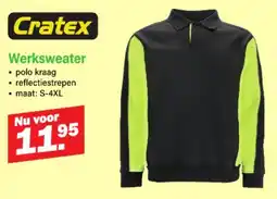 Van Cranenbroek Cratex Werksweater aanbieding