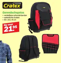 Van Cranenbroek Cratex Gereedschapstas aanbieding