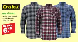 Van Cranenbroek Cratex Werkhemd aanbieding