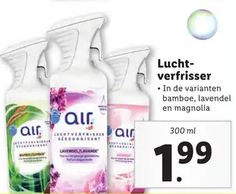 Lidl Lucht- verfrisser 300ml aanbieding