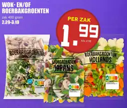 De Boerenschuur Wok en/of roerbakgroenten aanbieding