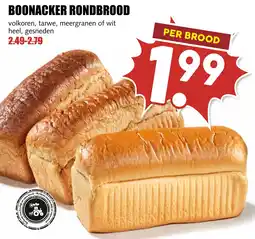 De Boerenschuur Boonacker rondbrood aanbieding