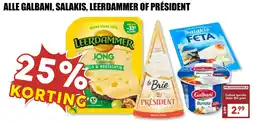 De Boerenschuur Alle galbani, salakis, leerdammer of président aanbieding